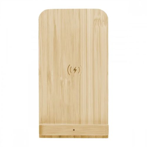 Wireless phone holder bamboo - Image 4